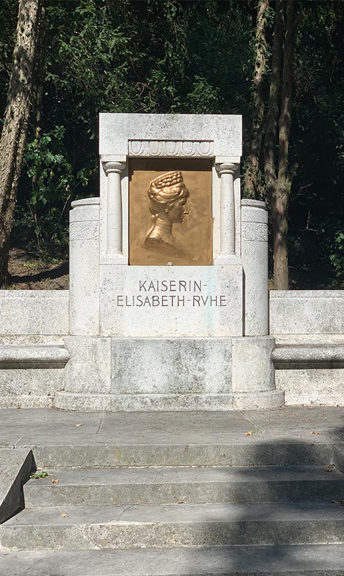 Elisabeth Ruhe am Kahlenberg Gedenkstein