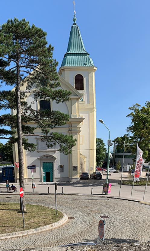 Die Josefskirche auf dem Kahlenbeg ist ein Pilgerort für viele Polen.